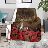 Australia - New Zealand ANZAC Lone Pine Blanket The Last Post LT7 - Polynesian Pride