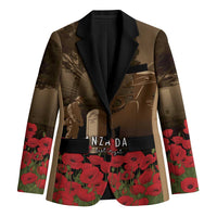 Australia - New Zealand ANZAC Lone Pine Blazer The Last Post LT7 Unisex Old Gold - Polynesian Pride