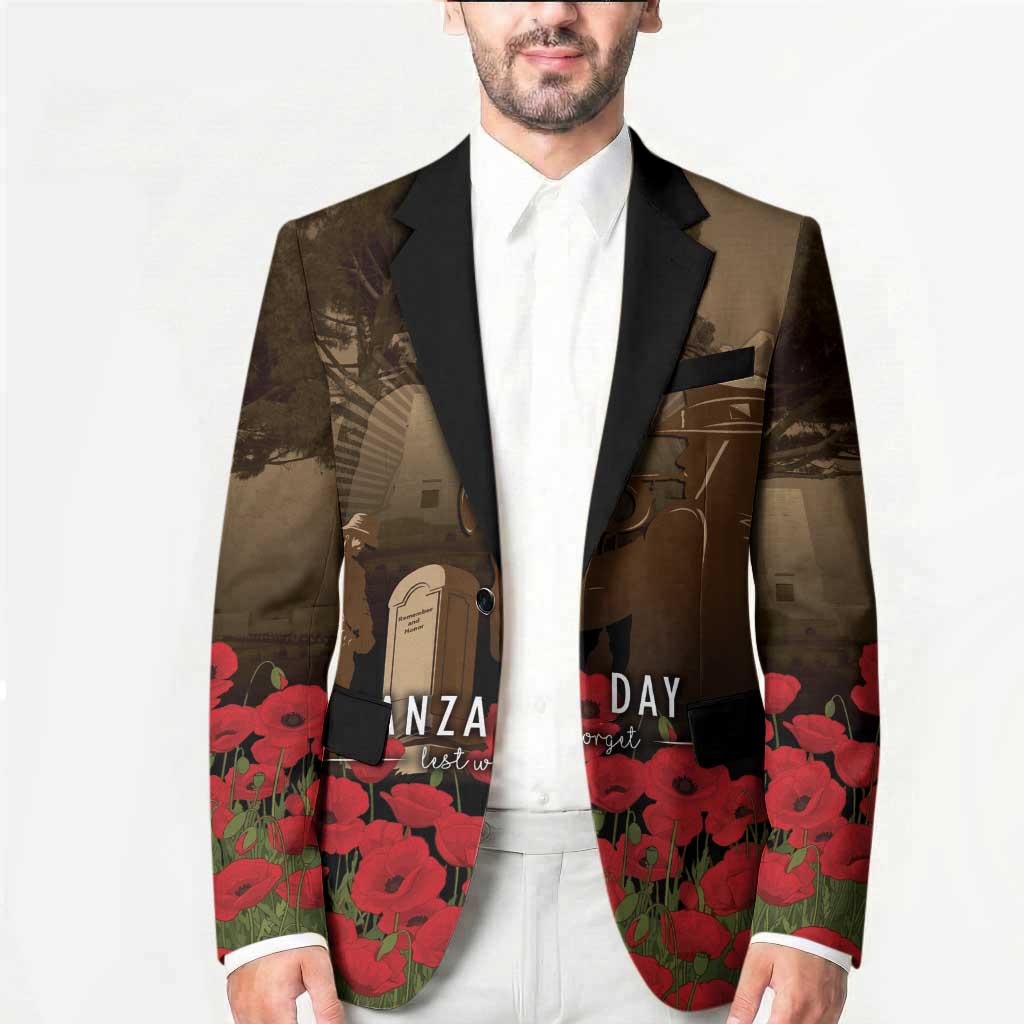 Australia - New Zealand ANZAC Lone Pine Blazer The Last Post LT7 - Polynesian Pride
