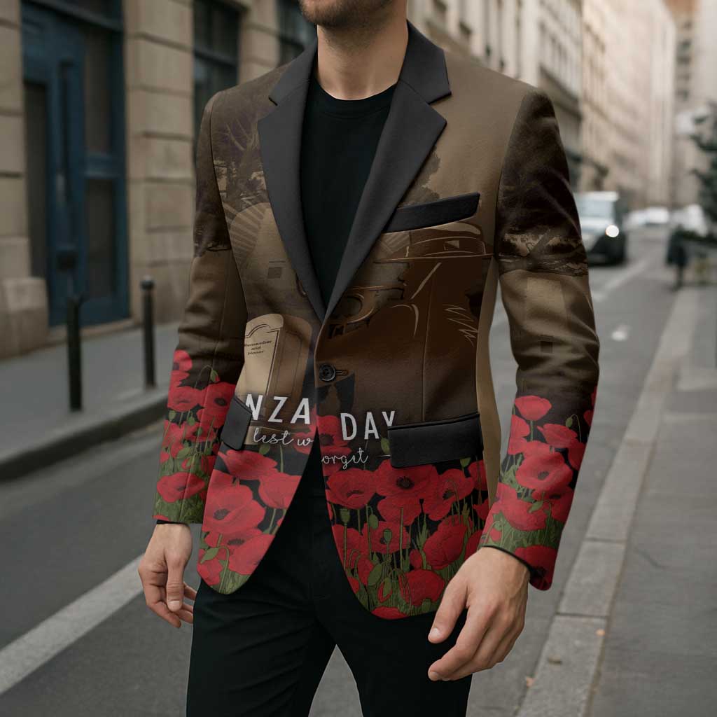 Australia - New Zealand ANZAC Lone Pine Blazer The Last Post LT7 - Polynesian Pride