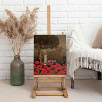 Australia - New Zealand ANZAC Lone Pine Canvas Wall Art The Last Post LT7 - Polynesian Pride