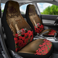 Australia - New Zealand ANZAC Lone Pine Car Seat Cover The Last Post LT7 - Polynesian Pride