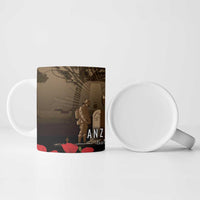 Australia - New Zealand ANZAC Lone Pine Ceramic Mug The Last Post LT7 - Polynesian Pride