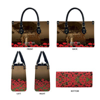 Australia - New Zealand ANZAC Lone Pine Leather Bag The Last Post LT7 - Polynesian Pride