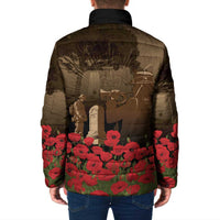 Australia - New Zealand ANZAC Lone Pine Padded Jacket The Last Post LT7 - Polynesian Pride
