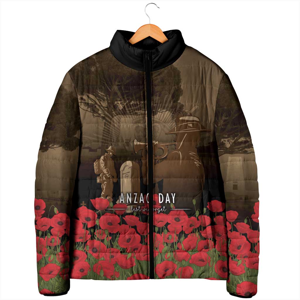 Australia - New Zealand ANZAC Lone Pine Padded Jacket The Last Post LT7 - Polynesian Pride