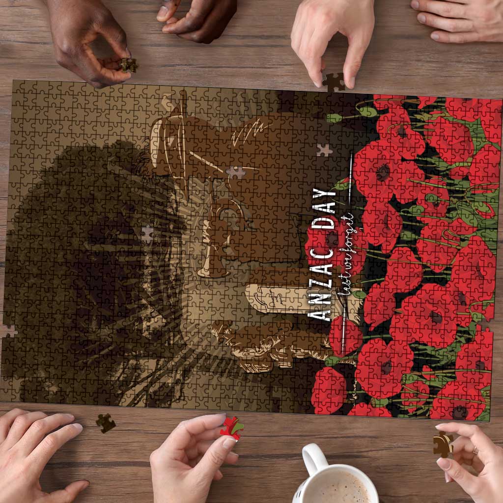 Australia - New Zealand ANZAC Lone Pine Puzzle The Last Post LT7 - Polynesian Pride