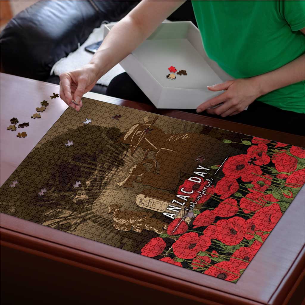 Australia - New Zealand ANZAC Lone Pine Puzzle The Last Post LT7 - Polynesian Pride