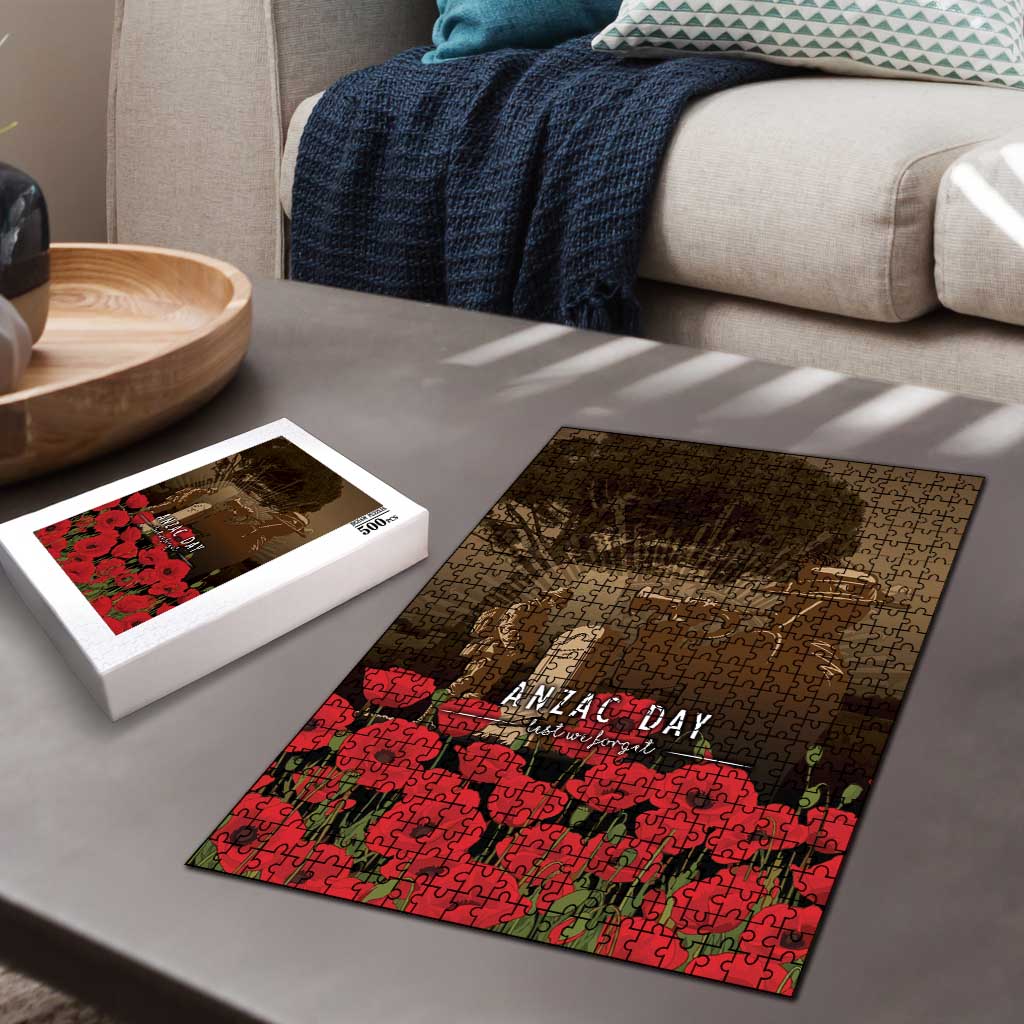 Australia - New Zealand ANZAC Lone Pine Puzzle The Last Post LT7 - Polynesian Pride