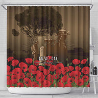 Australia - New Zealand ANZAC Lone Pine Shower Curtain The Last Post LT7 - Polynesian Pride