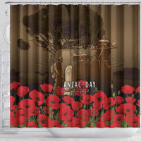 Australia - New Zealand ANZAC Lone Pine Shower Curtain The Last Post LT7 - Polynesian Pride