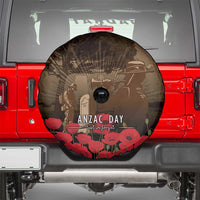 Australia - New Zealand ANZAC Lone Pine Spare Tire Cover The Last Post LT7 - Polynesian Pride