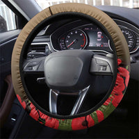 Australia - New Zealand ANZAC Lone Pine Steering Wheel Cover The Last Post LT7 - Polynesian Pride