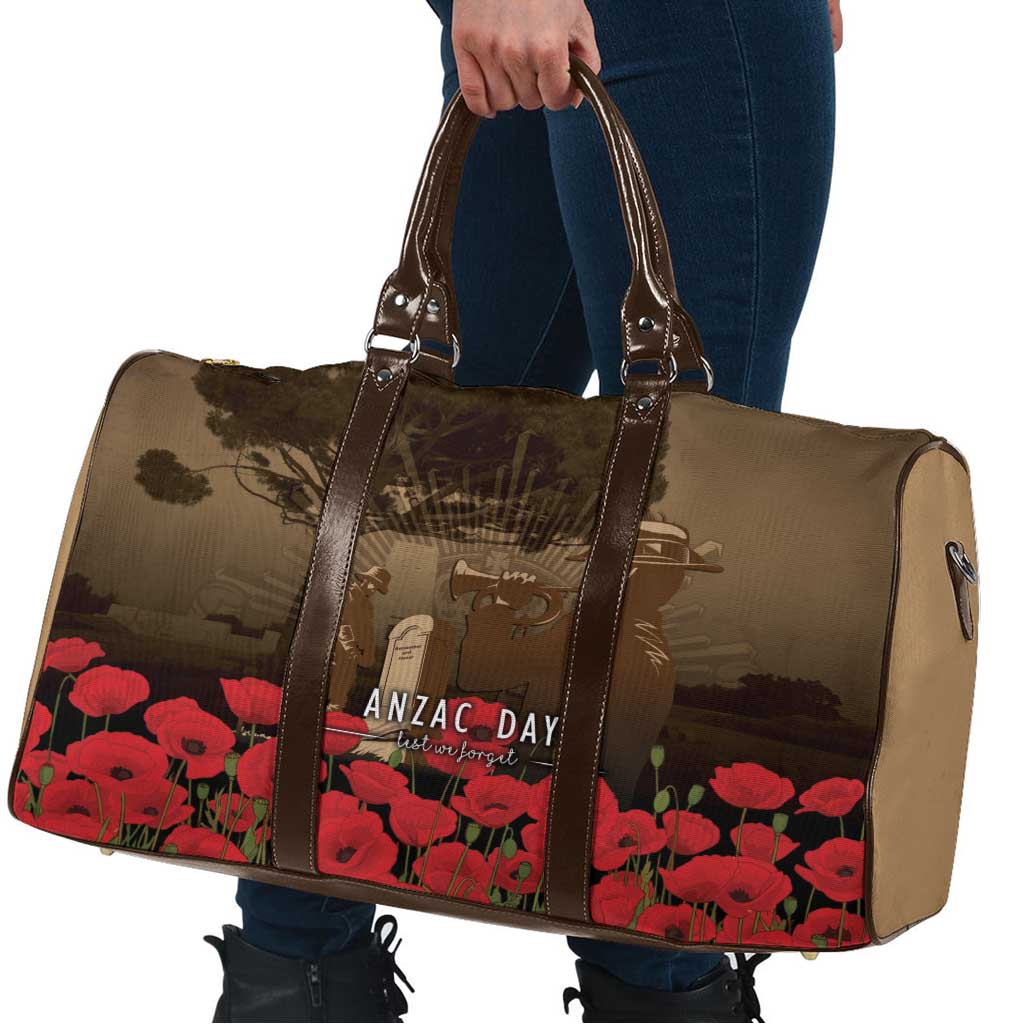 Australia - New Zealand ANZAC Lone Pine Travel Bag The Last Post LT7 - Polynesian Pride