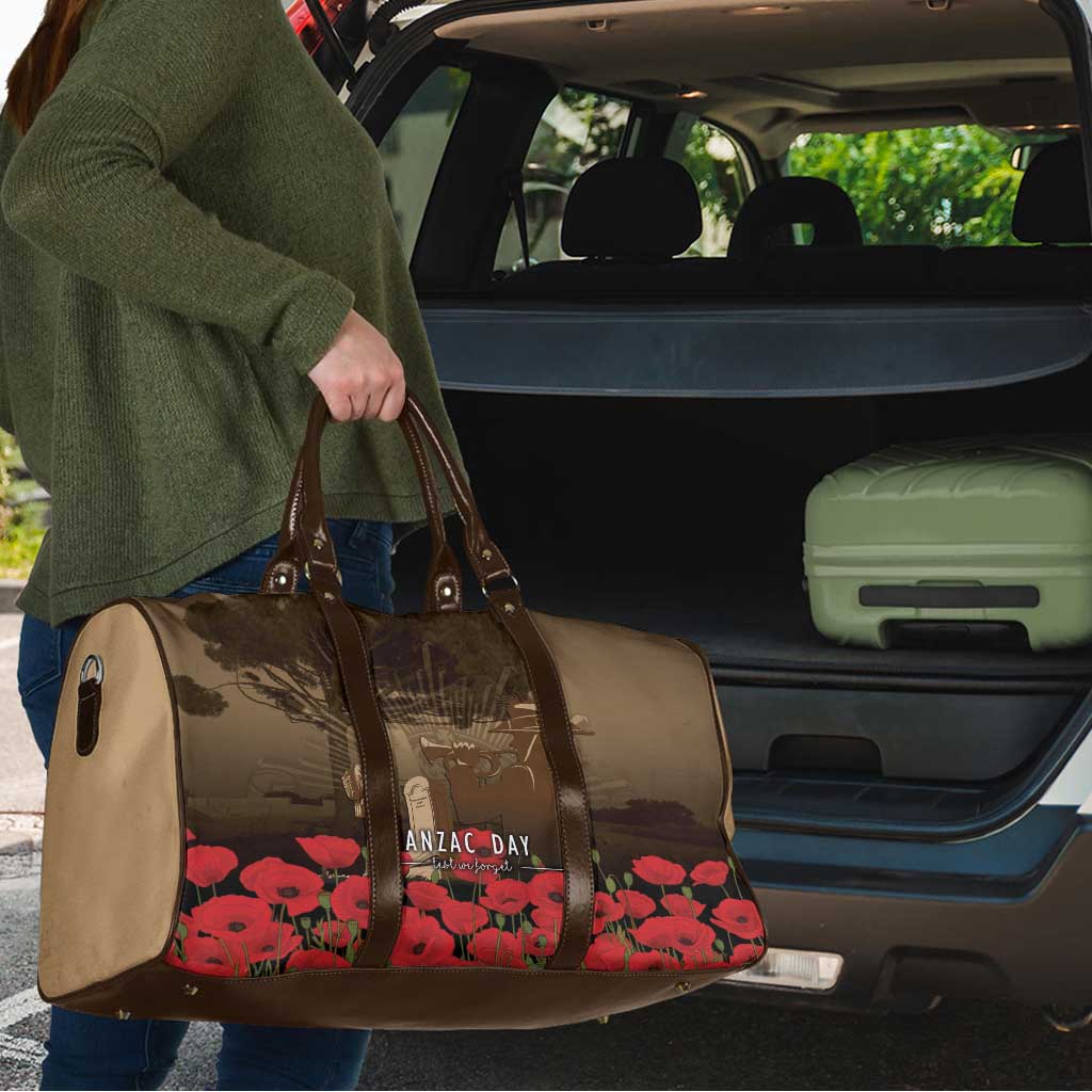 Australia - New Zealand ANZAC Lone Pine Travel Bag The Last Post LT7 - Polynesian Pride