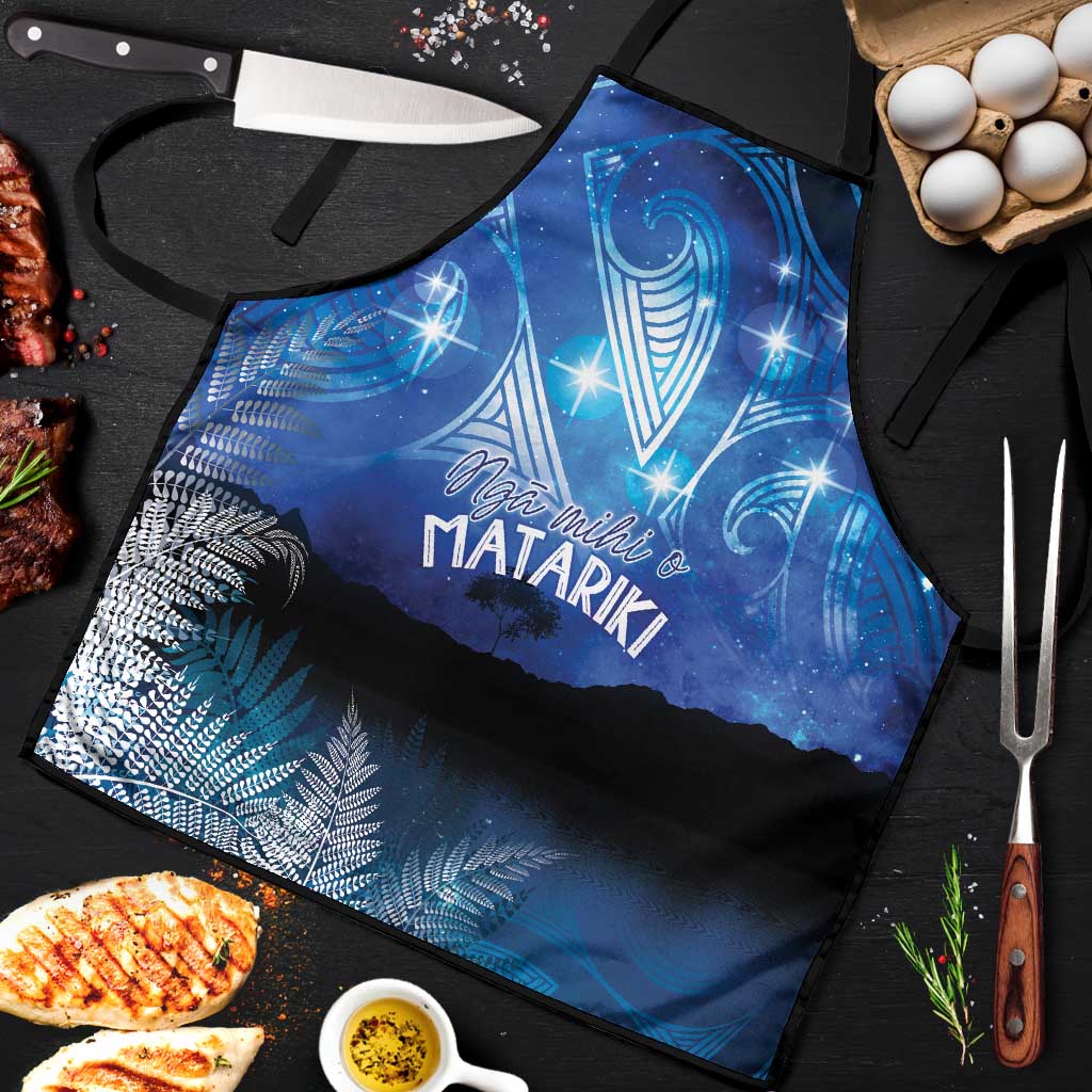NZ Maori Matariki Scenery Apron Galaxy Sky LT7 Galaxy - Polynesian Pride