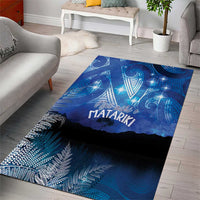 NZ Maori Matariki Scenery Area Rug Galaxy Sky LT7 - Polynesian Pride