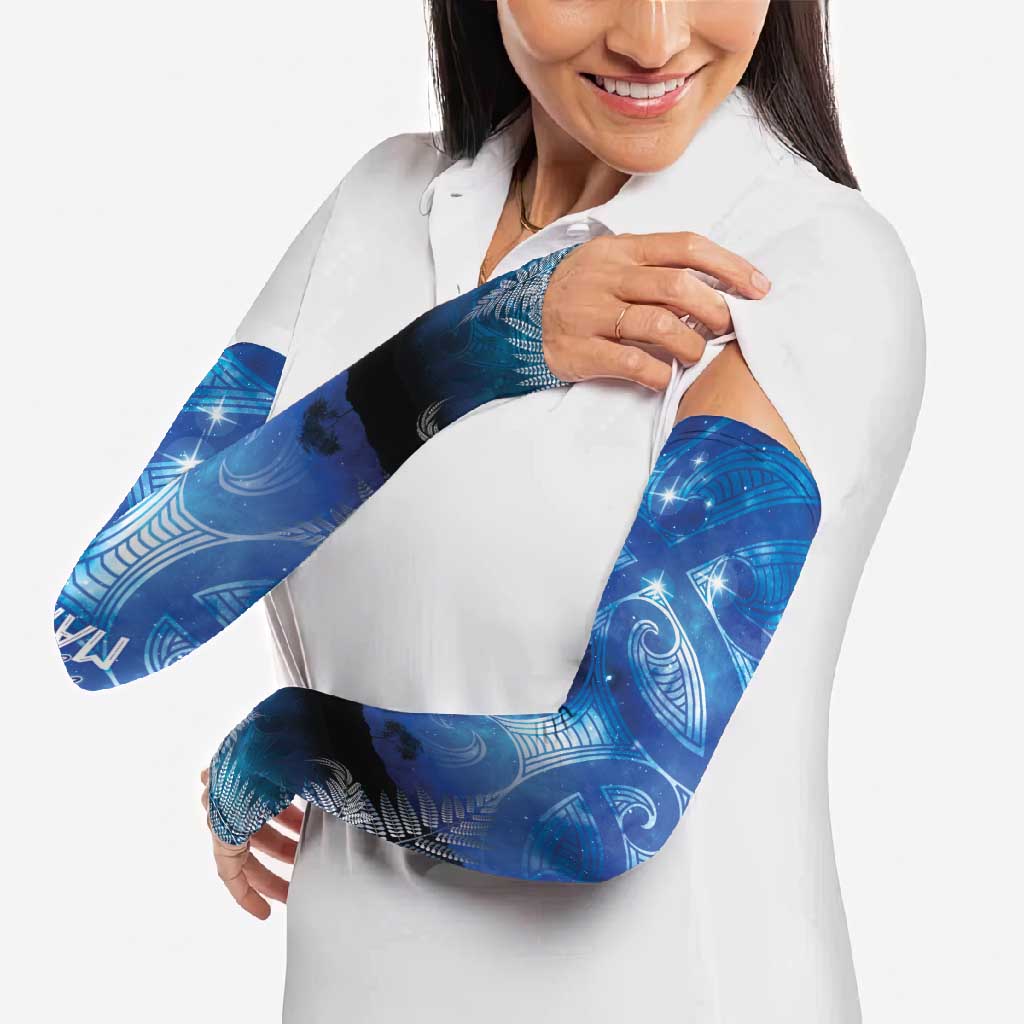 NZ Maori Matariki Scenery Arm Sleeves Galaxy Sky LT7 - Polynesian Pride