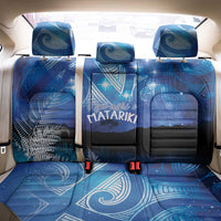 NZ Maori Matariki Scenery Back Car Seat Cover Galaxy Sky LT7 - Polynesian Pride