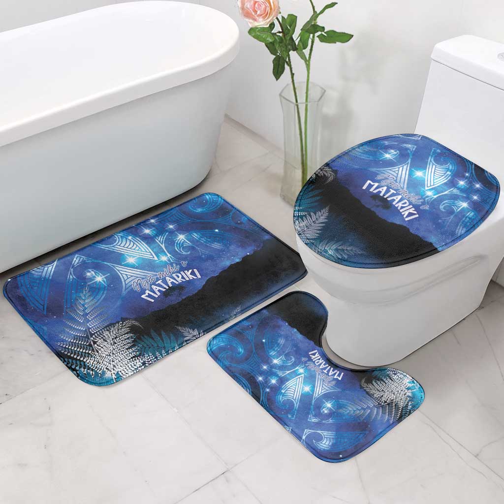 NZ Maori Matariki Scenery Bathroom Set Galaxy Sky LT7 - Polynesian Pride