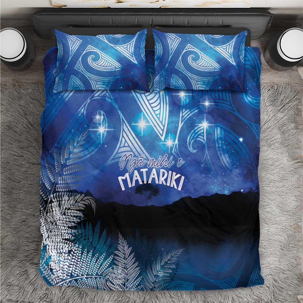 NZ Maori Matariki Scenery Bedding Set Galaxy Sky LT7 Galaxy - Polynesian Pride