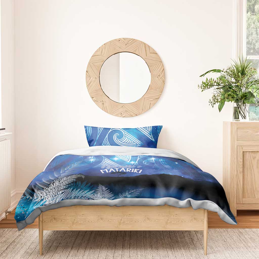 NZ Maori Matariki Scenery Bedding Set Galaxy Sky LT7 - Polynesian Pride