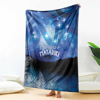 NZ Maori Matariki Scenery Blanket Galaxy Sky