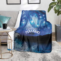NZ Maori Matariki Scenery Blanket Galaxy Sky