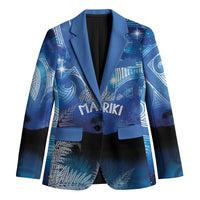 NZ Maori Matariki Scenery Blazer Galaxy Sky LT7 Unisex Galaxy - Polynesian Pride