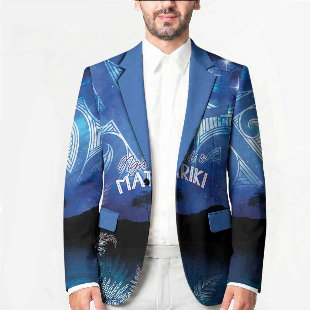 NZ Maori Matariki Scenery Blazer Galaxy Sky LT7 - Polynesian Pride