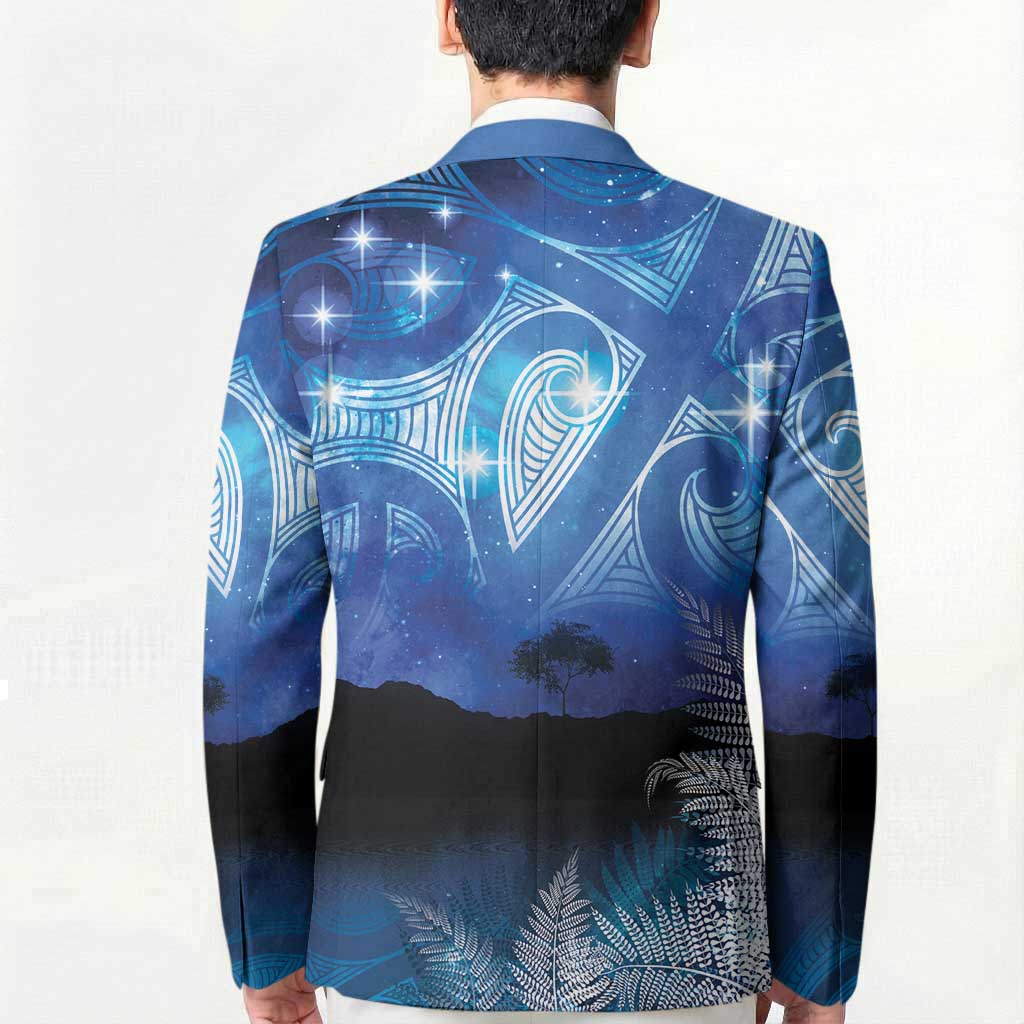 NZ Maori Matariki Scenery Blazer Galaxy Sky LT7 - Polynesian Pride