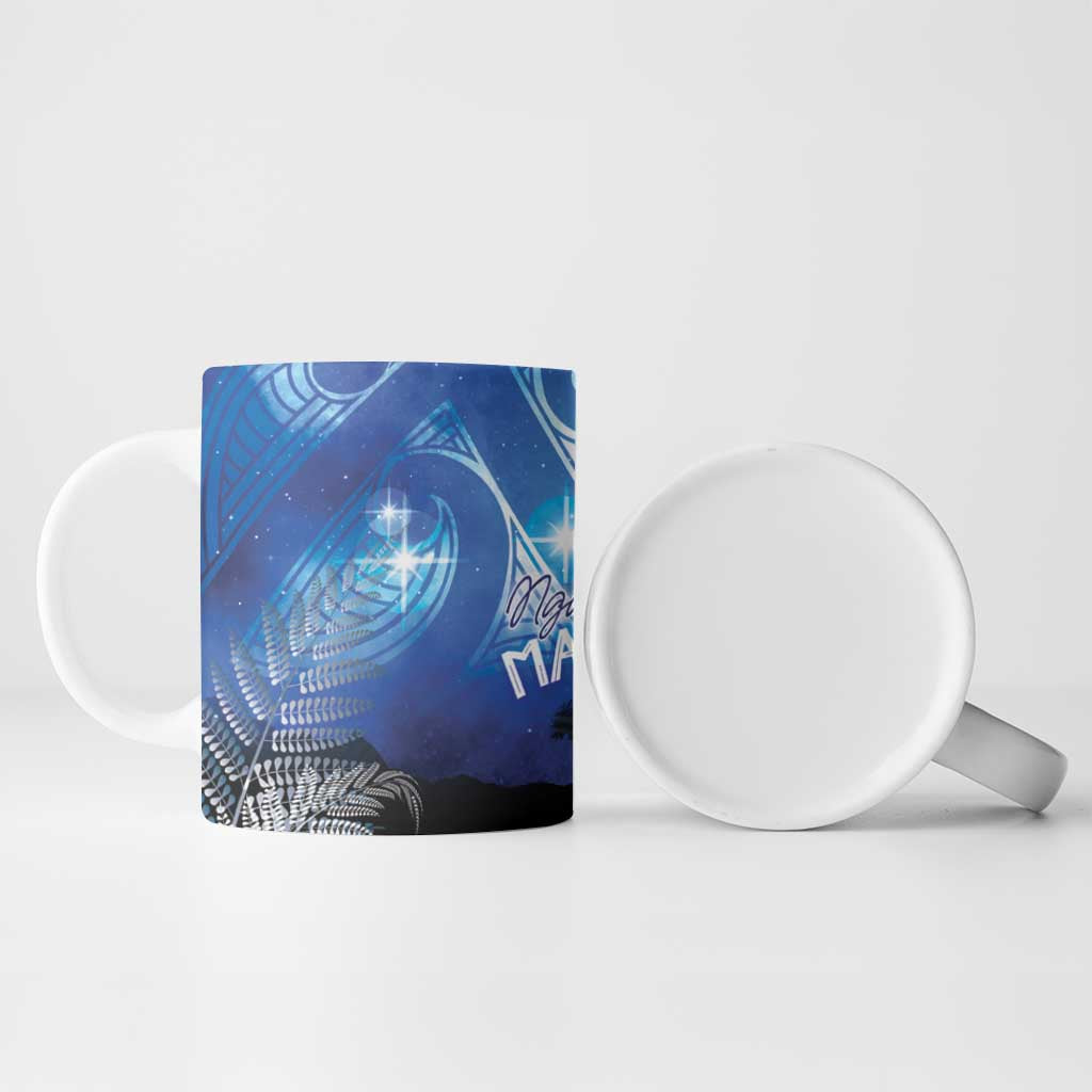 NZ Maori Matariki Scenery Ceramic Mug Galaxy Sky LT7 - Polynesian Pride