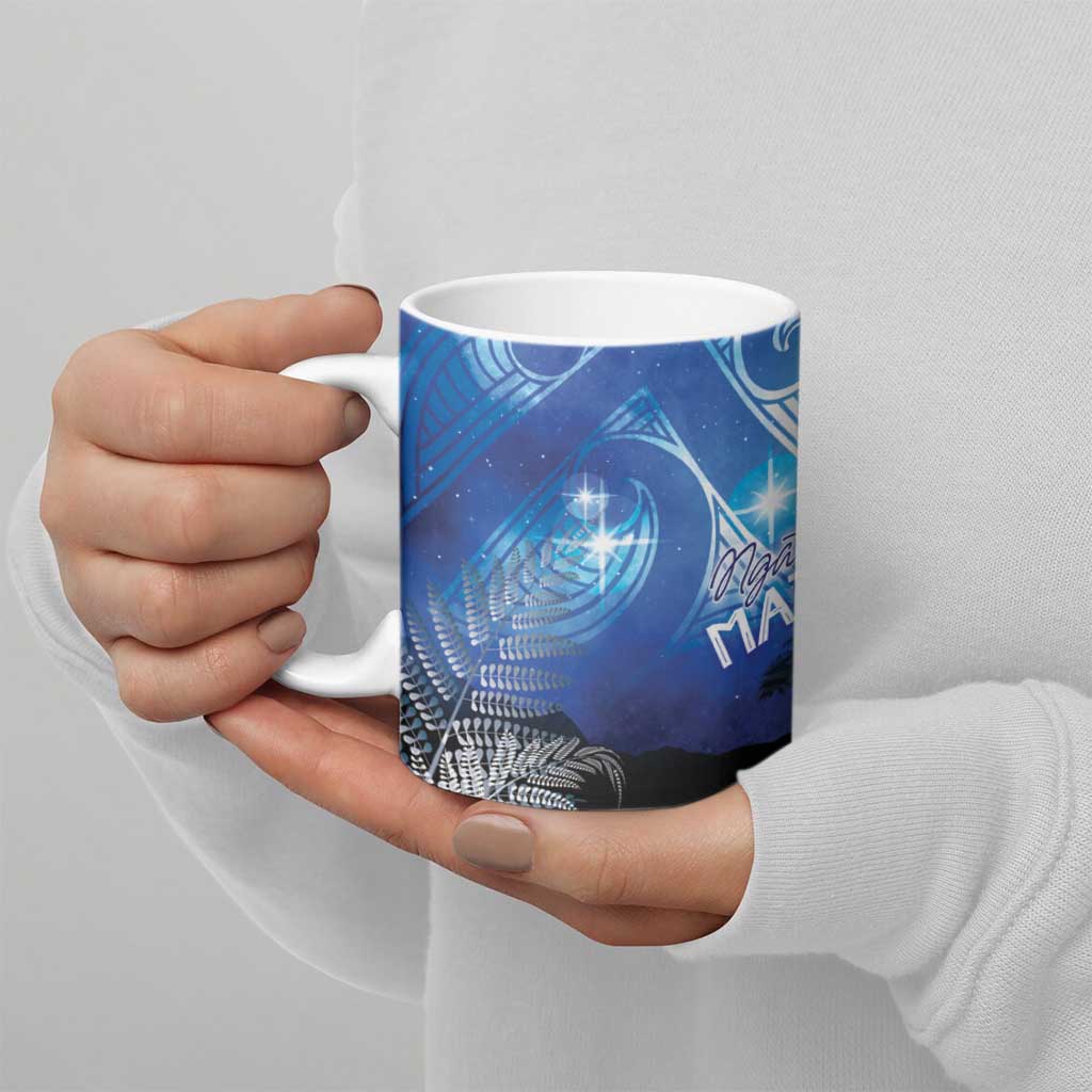 NZ Maori Matariki Scenery Ceramic Mug Galaxy Sky LT7 - Polynesian Pride