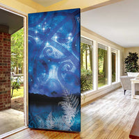 NZ Maori Matariki Scenery Door Cover Galaxy Sky LT7 - Polynesian Pride