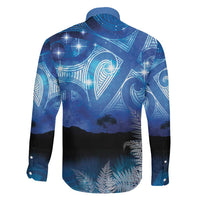 NZ Maori Matariki Scenery Family Matching Puletasi and Hawaiian Shirt Galaxy Sky LT7 - Polynesian Pride