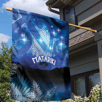 NZ Maori Matariki Scenery Garden Flag Galaxy Sky