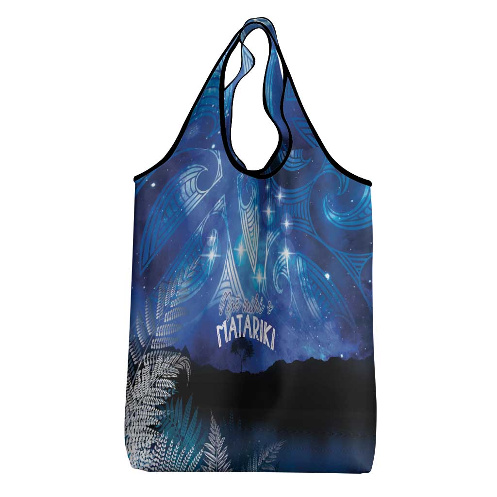 NZ Maori Matariki Scenery Grocery Bag Galaxy Sky LT7 - Polynesian Pride