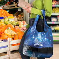 NZ Maori Matariki Scenery Grocery Bag Galaxy Sky LT7 - Polynesian Pride