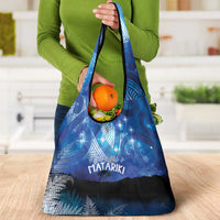 NZ Maori Matariki Scenery Grocery Bag Galaxy Sky LT7 - Polynesian Pride