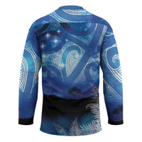 NZ Maori Matariki Scenery Hockey Jersey Galaxy Sky LT7 - Polynesian Pride