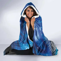 NZ Maori Matariki Scenery Hooded Blanket Galaxy Sky LT7 - Polynesian Pride