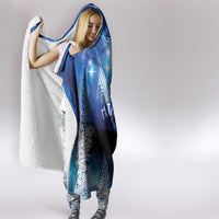NZ Maori Matariki Scenery Hooded Blanket Galaxy Sky LT7 - Polynesian Pride