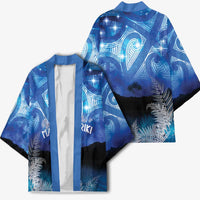 NZ Maori Matariki Scenery Kimono Galaxy Sky LT7 - Polynesian Pride