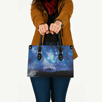 NZ Maori Matariki Scenery Leather Bag Galaxy Sky LT7 - Polynesian Pride