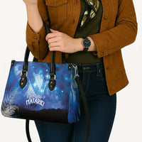NZ Maori Matariki Scenery Leather Bag Galaxy Sky LT7 - Polynesian Pride