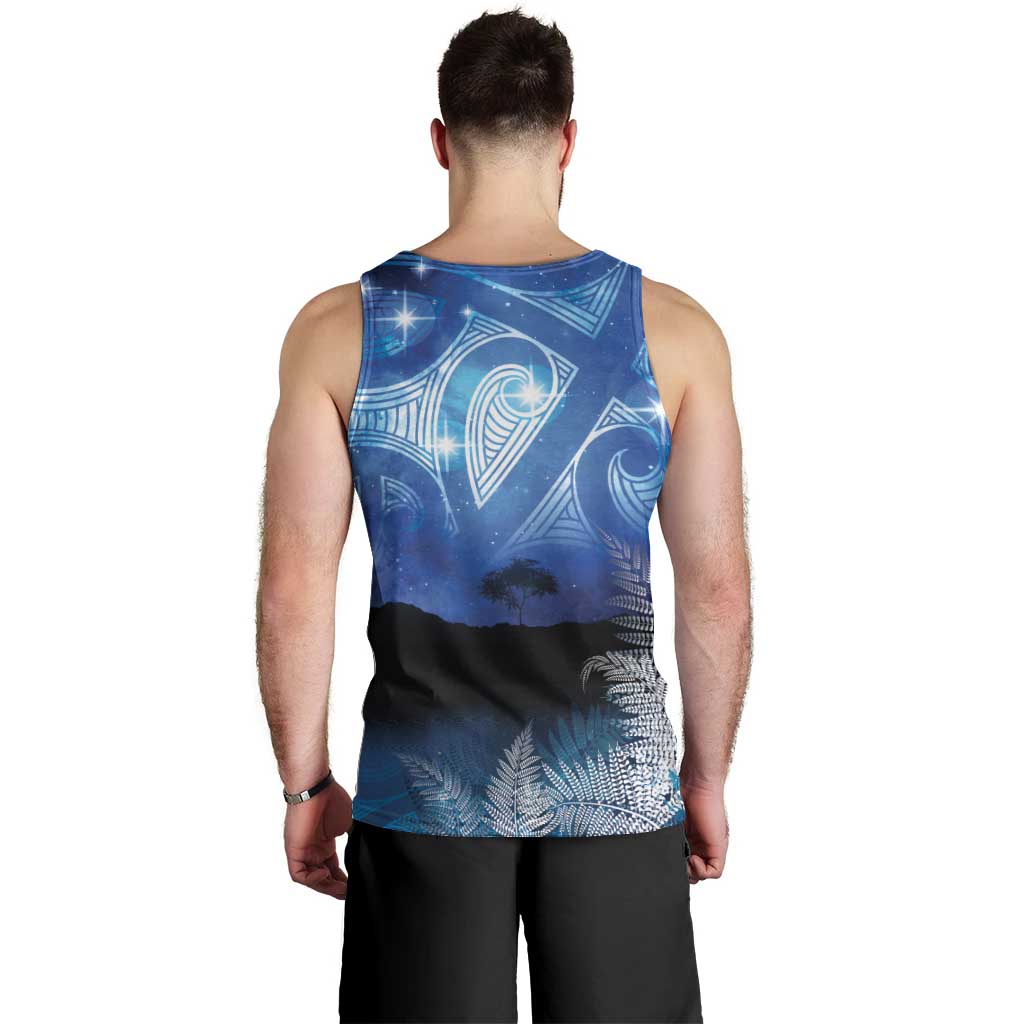 NZ Maori Matariki Scenery Men Tank Top Galaxy Sky LT7 - Polynesian Pride