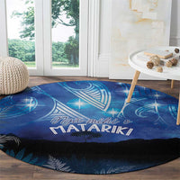 NZ Maori Matariki Scenery Round Carpet Galaxy Sky LT7 - Polynesian Pride