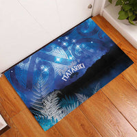 NZ Maori Matariki Scenery Rubber Doormat Galaxy Sky LT7 - Polynesian Pride