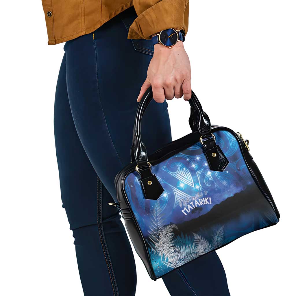NZ Maori Matariki Scenery Shoulder Handbag Galaxy Sky LT7 - Polynesian Pride
