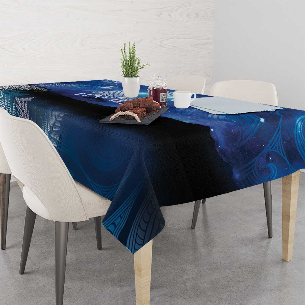 NZ Maori Matariki Scenery Tablecloth Galaxy Sky